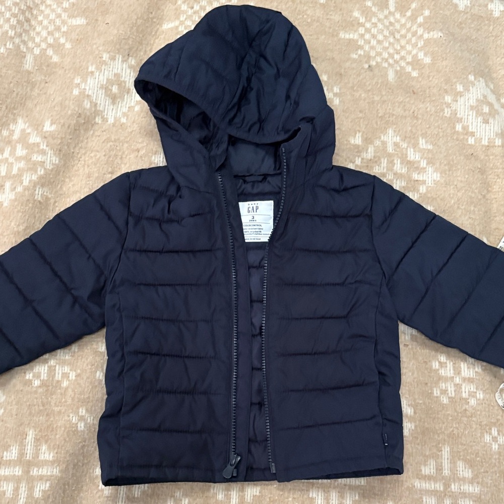 GAP Dark Blue Kids Puffer Jacket